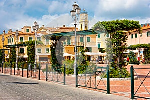 Walk in the center of Porto Azzurro