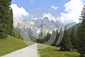 Walk in Dolomite