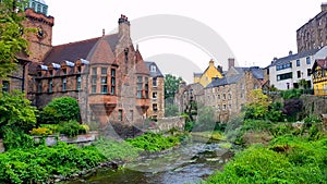 Walk down to the Dean Village in Edinburgh