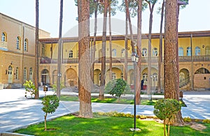 Záhrada z arménsky kláštor v irán 