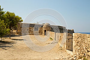 Walk through the old fort view of the watch tower with a circular roof