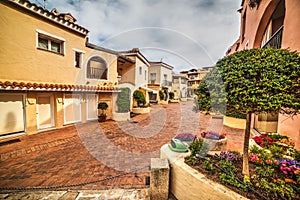 Walk path in Porto Cervo