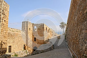 Walk to kyrenia castle a sort of fortress at the and of the harbour