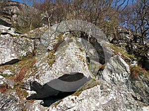 Walk to Rob Roy's Cave, Loch Lomond