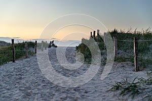 Walk to SPO beach at blue hour