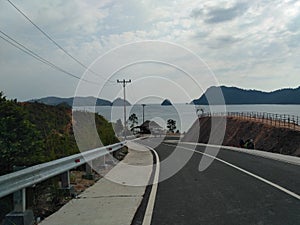 walk to the top of mandeh, mandeh area, south coast