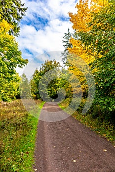 Walk to the viewpoint at Kickelhahn near Ilmenau - Thuringia