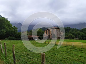 Walk through the Urkiola mountain, Atxondo, Basque Country, Spain