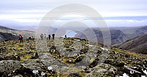 Walkers on Great Gables