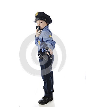 Walkie Talkie Cop