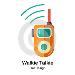 Walkie Talkie Flat Icon