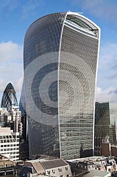 The Walkie Talkie from the Monument