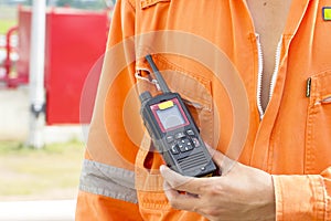 Walkie talkie for outdoor