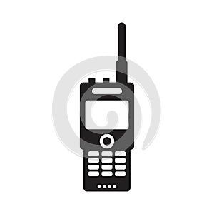 Walkie talkie set icon vector illustration for graphic and web design