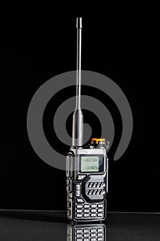 Walkie-talkie - Two-way radio with antenna