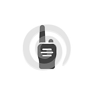 Walkie-talkie vector icon