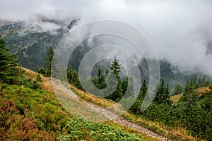 Prechádzka nad oblakmi v slovenských Tatrách