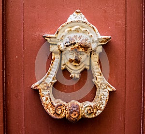 Walking around Petermaai - door knocker