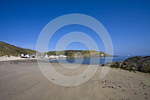 Walking around Porth Dinllaen