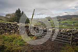 Walking aroundAustwick and Crummackdale in Craven in the Yorkshire Dales photo