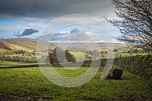 Walking aroundAustwick and Crummackdale in Craven in the Yorkshire Dales photo