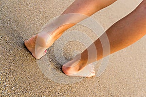 Walking On The Beach