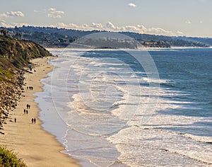 Walking the Beach, Encinitas California