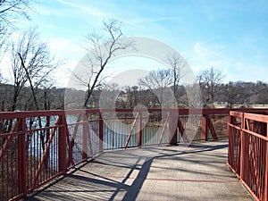 Walking Bridge Over the Cumberland River 3 photo