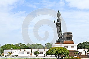 Walking Buddha image