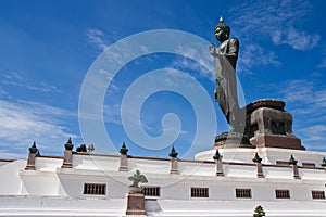 Walking Buddha image, Thailand