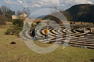 Walking the Labyrinth photo