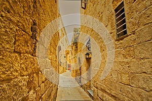 Walking in Mdina