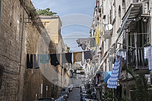 Walking through the most characteristic streets of Naples it seems to have gone back in time to the postwar years