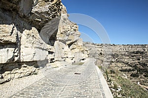 Walking near the castle of ares