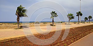 Walking place in SaÃ­dia, Morocco