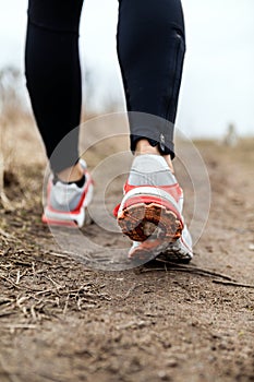 O correre gambe calzature 