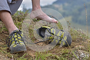 Walking shoes. All terrain shoes