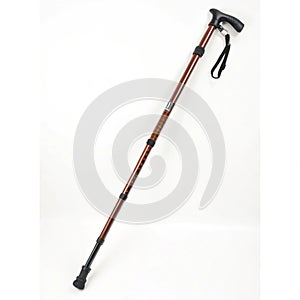 Walking stick isolated on white background