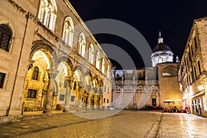 Walking street in Dubrovnik