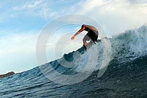 Walking on a Surfboard