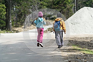 Walking together