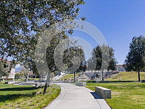 Walking in the University of Redlands