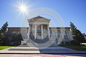 Walking in the University of Redlands
