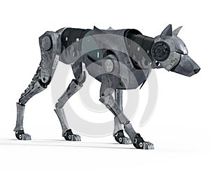 Walking Wolf Robot Front View