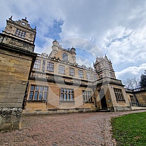 Walking through Wollaton Hall Park in Nottingham