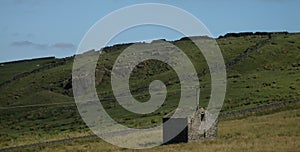 Walking on the yorkshire moors.