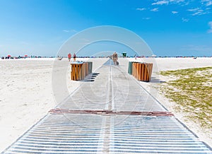 Walkpath in Siesta Key