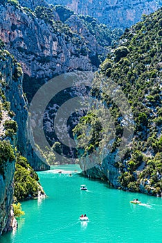 Walks in the Gorges du Verdon Provence - France