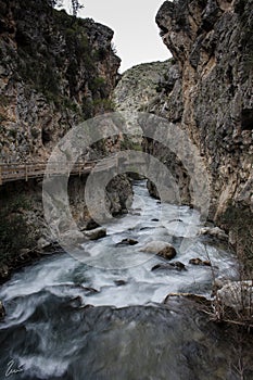 Walkway along the river