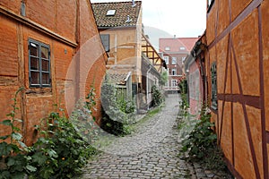 Walkway between buildings